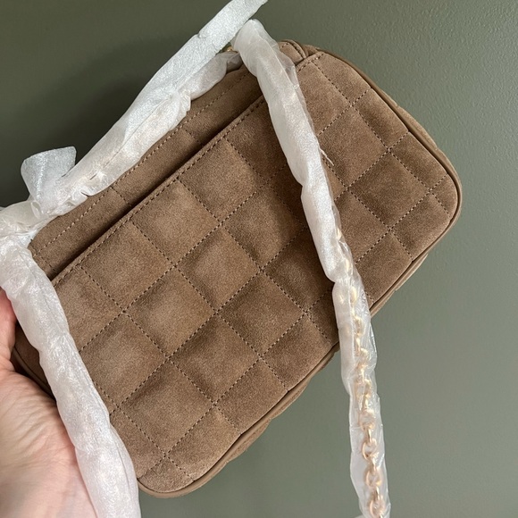 New Michael kors SoHo Large Quilted Suede Shoulder Bag - Picture 6 of 6